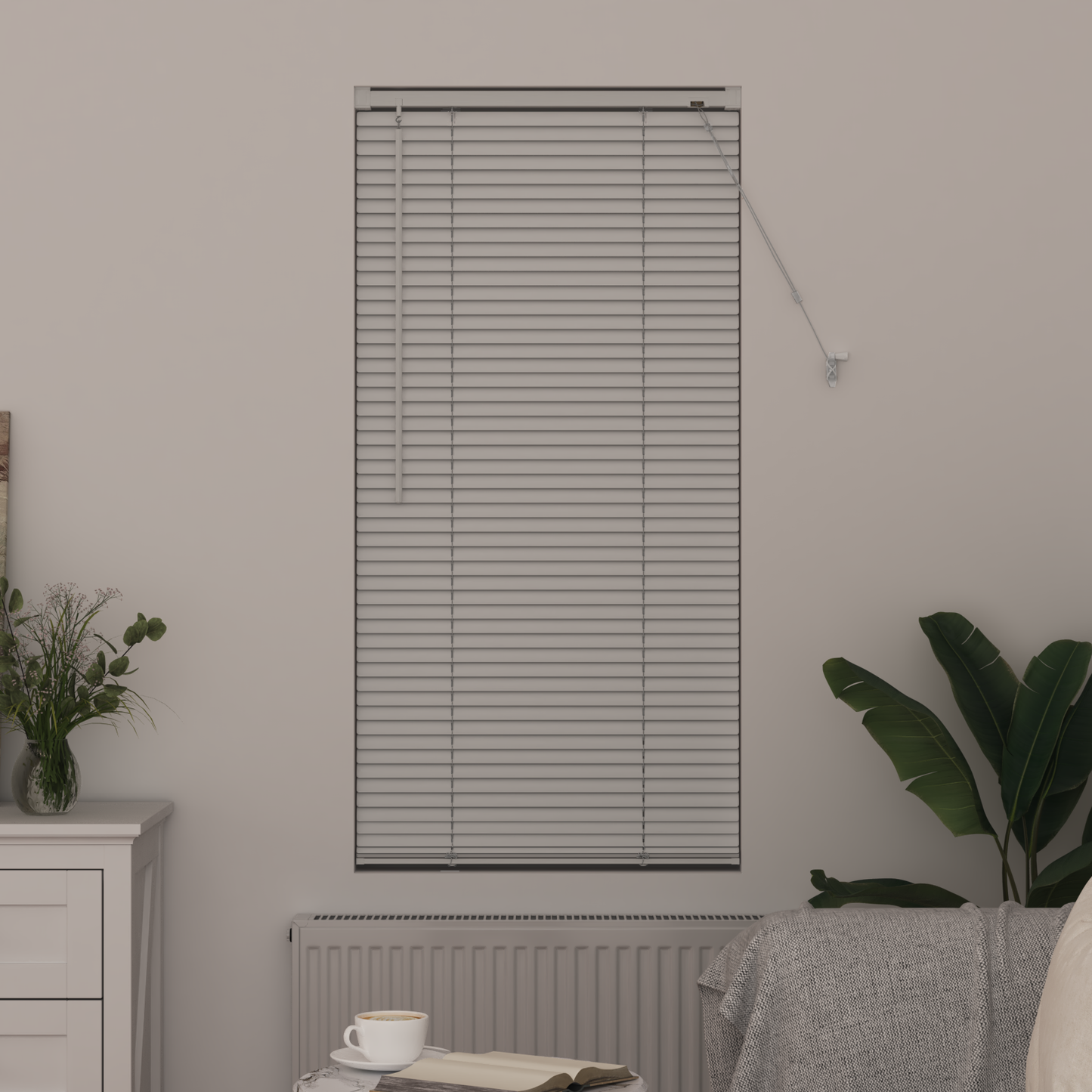 Zsalugáter Redőnyök Fehér 130 x 60 cm Alumínium