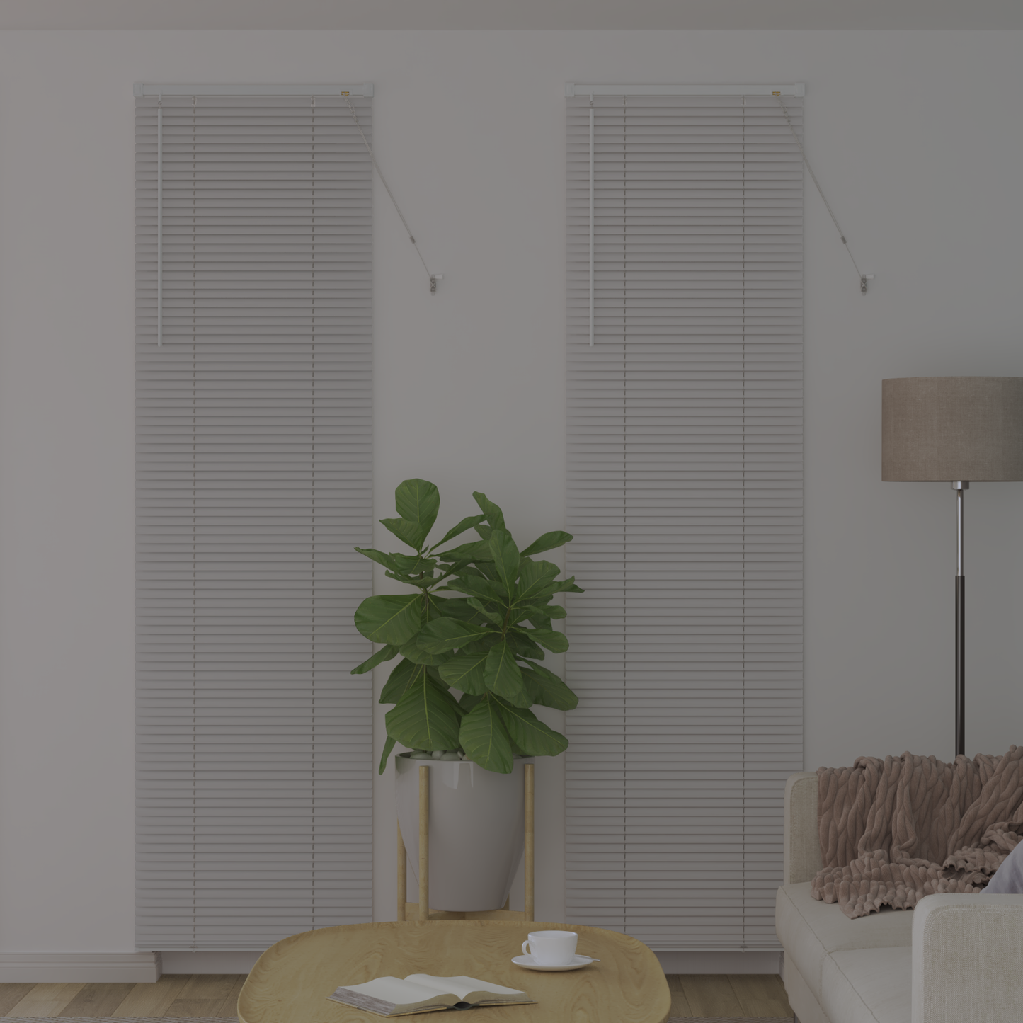 Zsalugáter Redőnyök Fehér 220 x 55 cm Alumínium