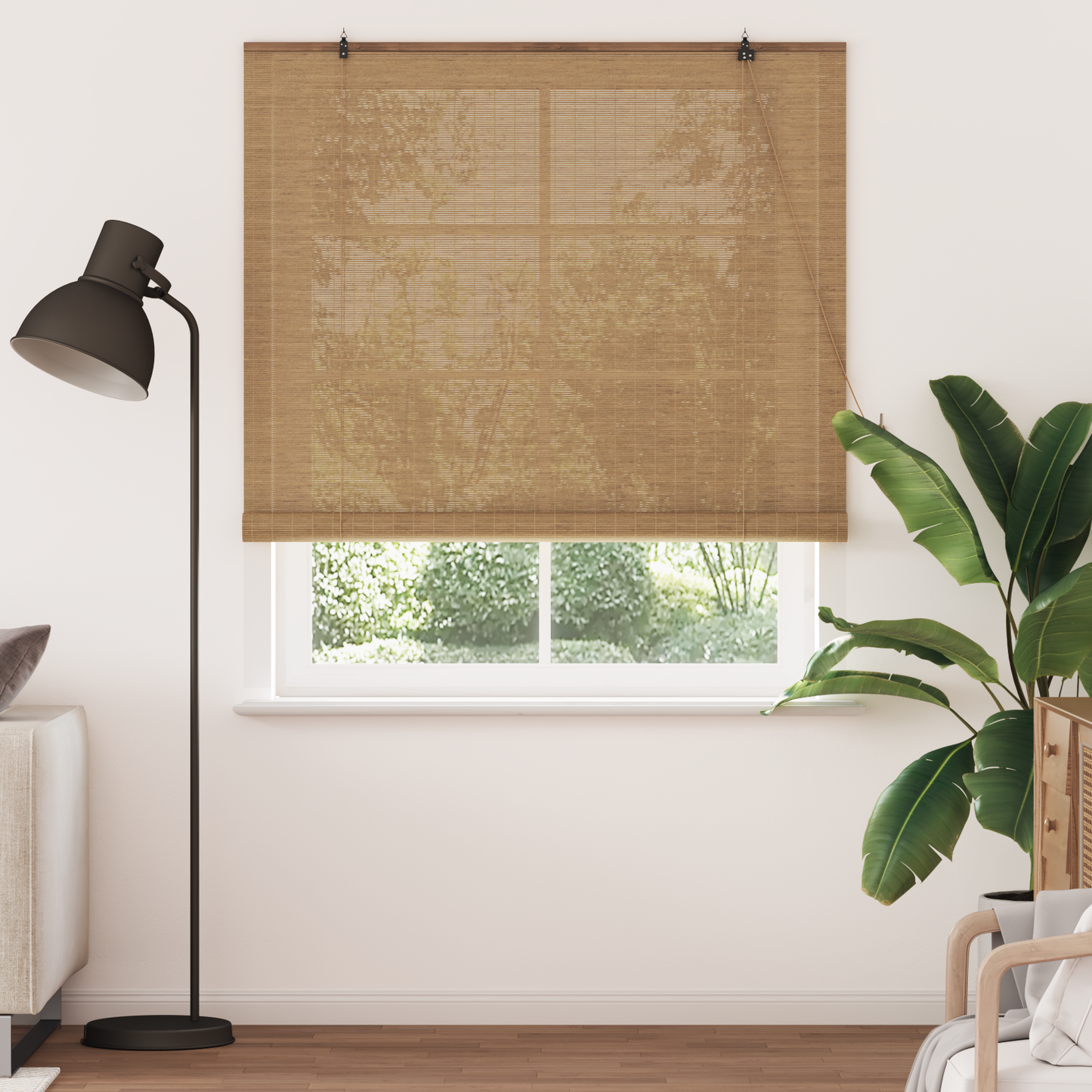 Roletta Barna 150 x 220 cm Bambusz