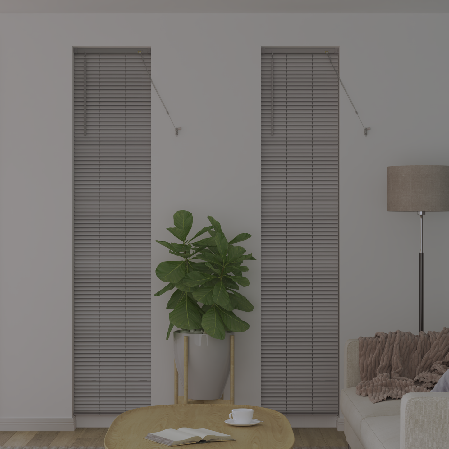 Zsalugáter Redőnyök Ezüst 220 x 45 cm Alumínium