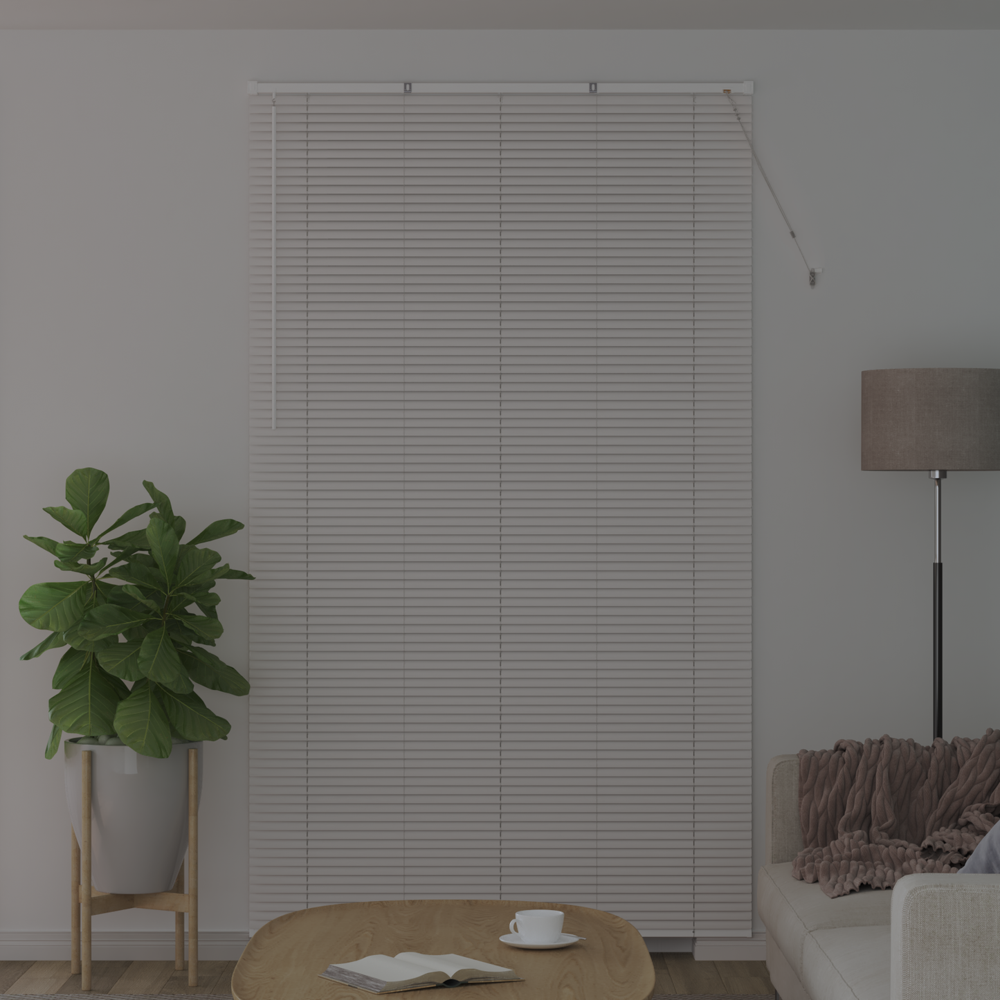 Zsalugáter Redőnyök Fehér 220 x 125 cm Alumínium