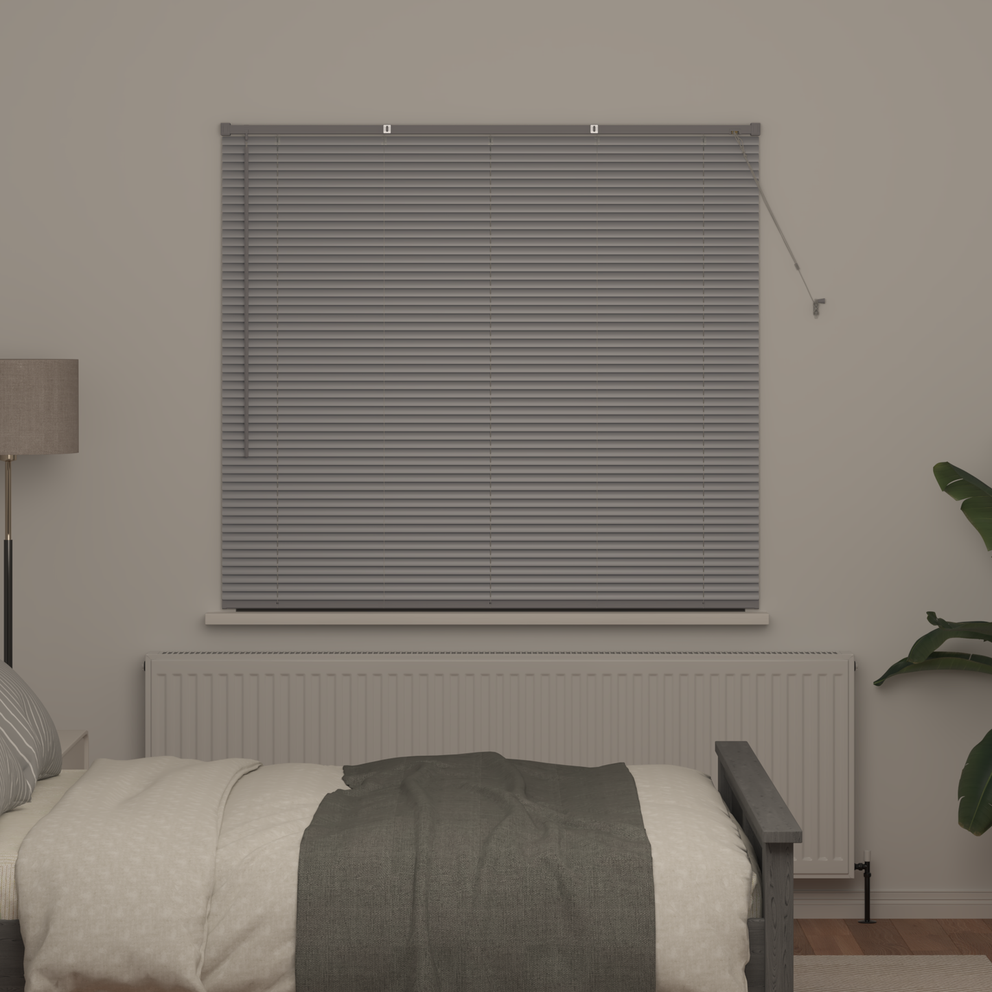 Zsalugáter Redőnyök Ezüst 130 x 145 cm Alumínium
