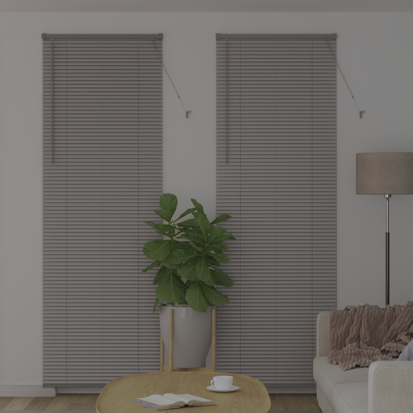 Zsalugáter Redőnyök Ezüst 220 x 80 cm Alumínium