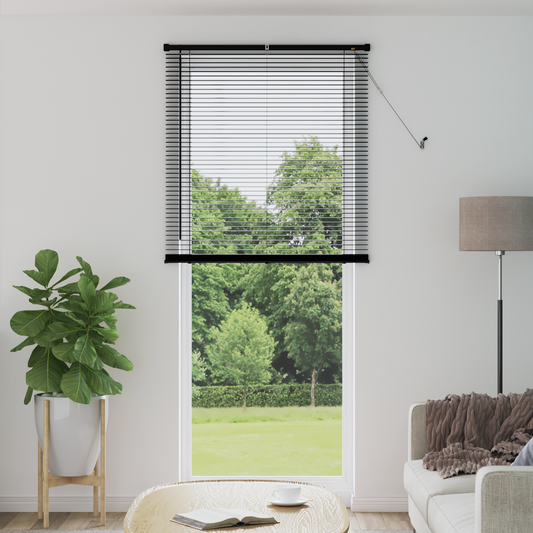 Zsaluzia Fekete 213 x 70 cm 25 mm PVC