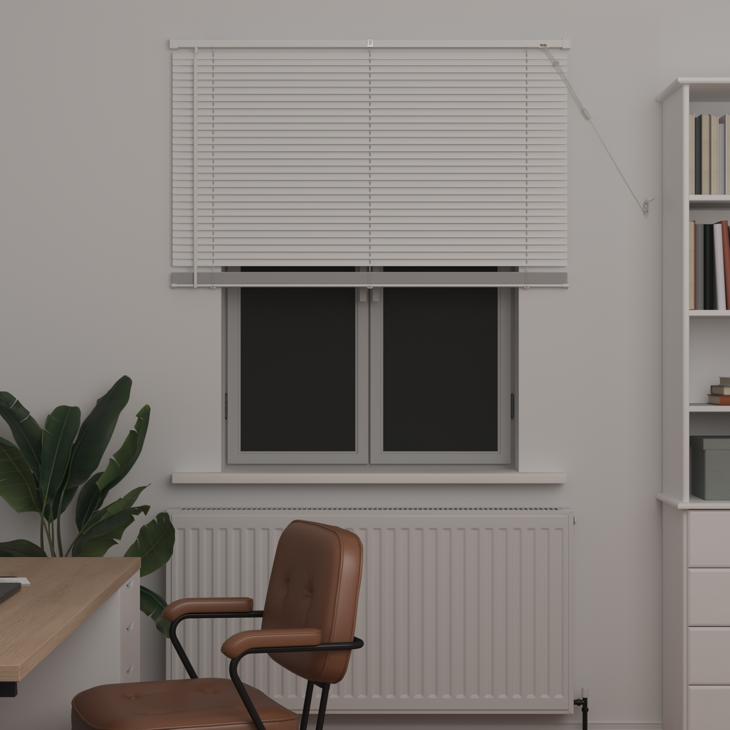Zsaluzia Fehér 150 x 120 cm 25 mm PVC
