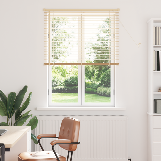 Zsaluzia Világos barna mintával 150 x 80 cm 25 mm PVC