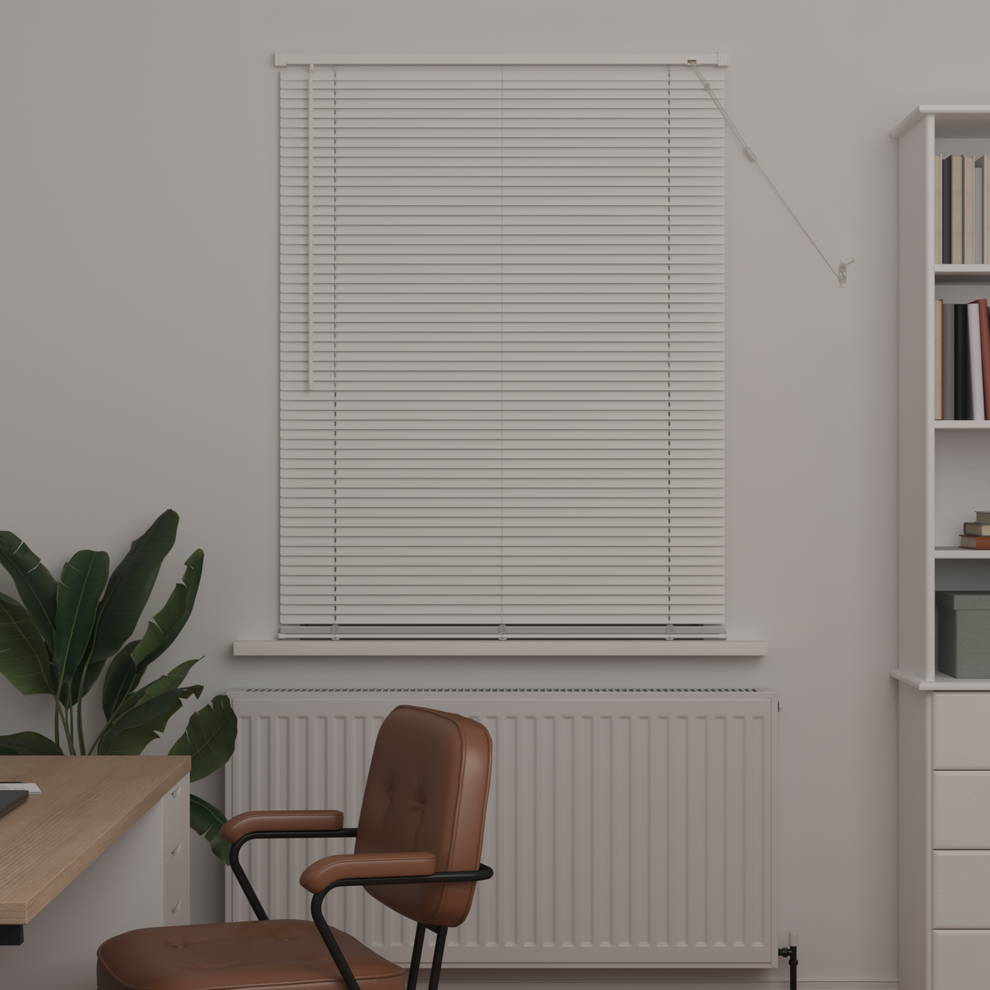 Zsaluzia Fehér 150 x 100 cm 25 mm PVC