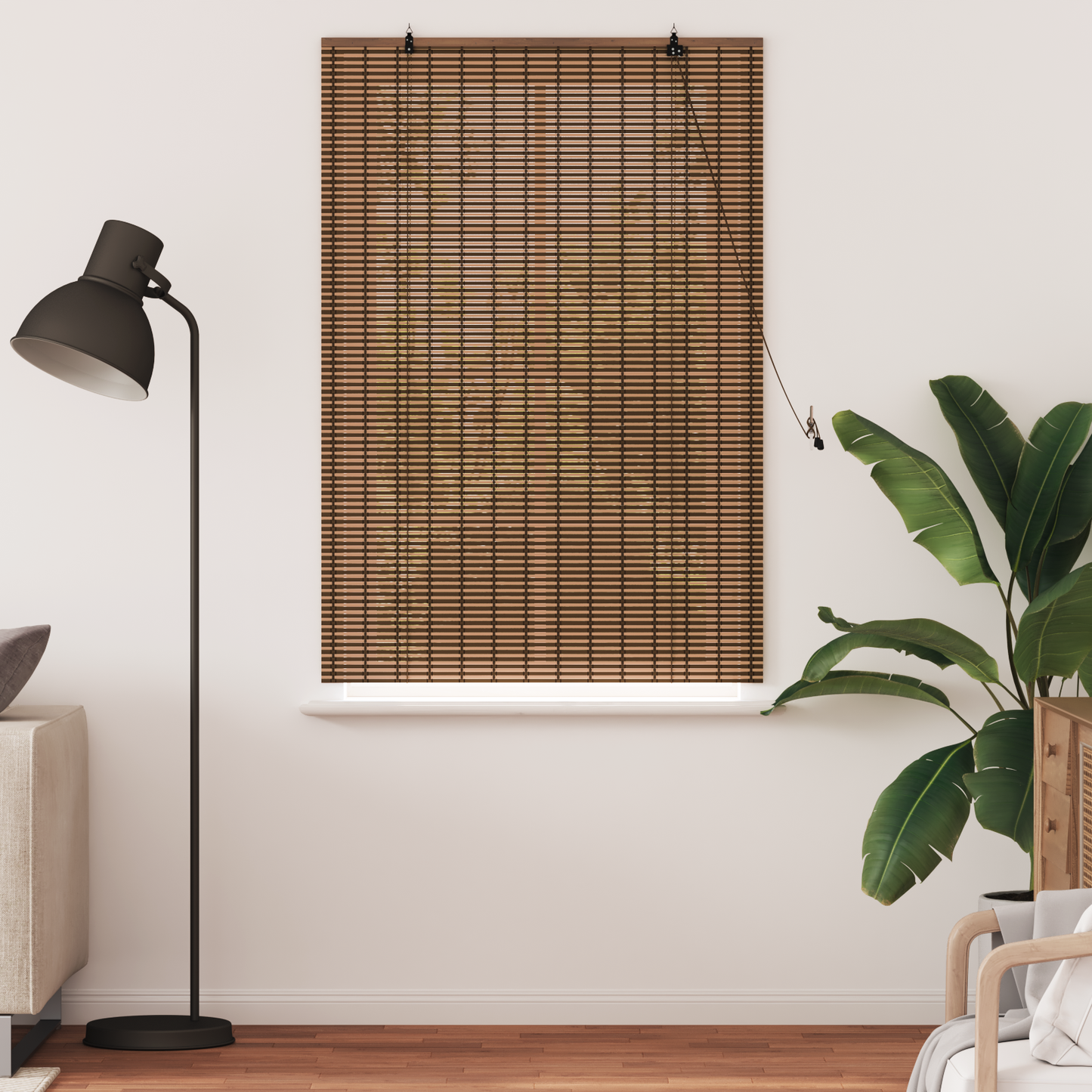 Roletta Barna 100 x 160 cm Bambusz