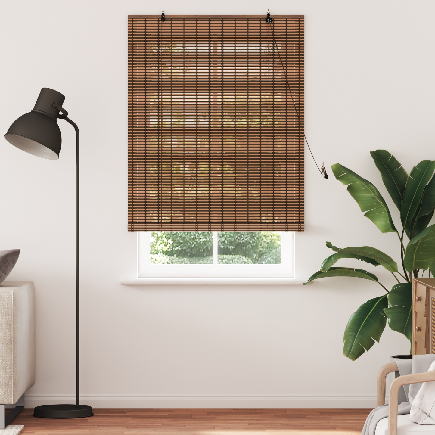 Roletta Barna 110 x 220 cm Bambusz