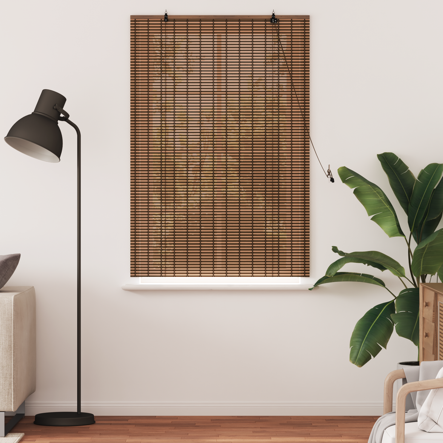 Roletta Barna 80 x 160 cm Bambusz