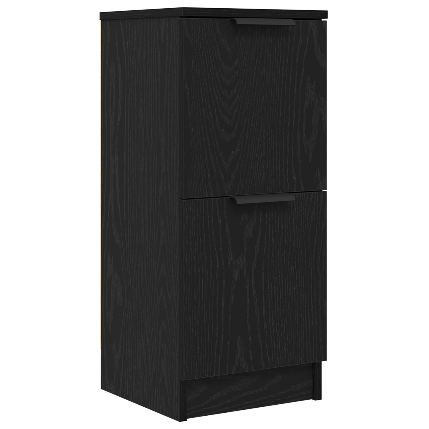 Széf 3 db Fekete tölgy 120 x 30 x 70 cm Szerelt Fa