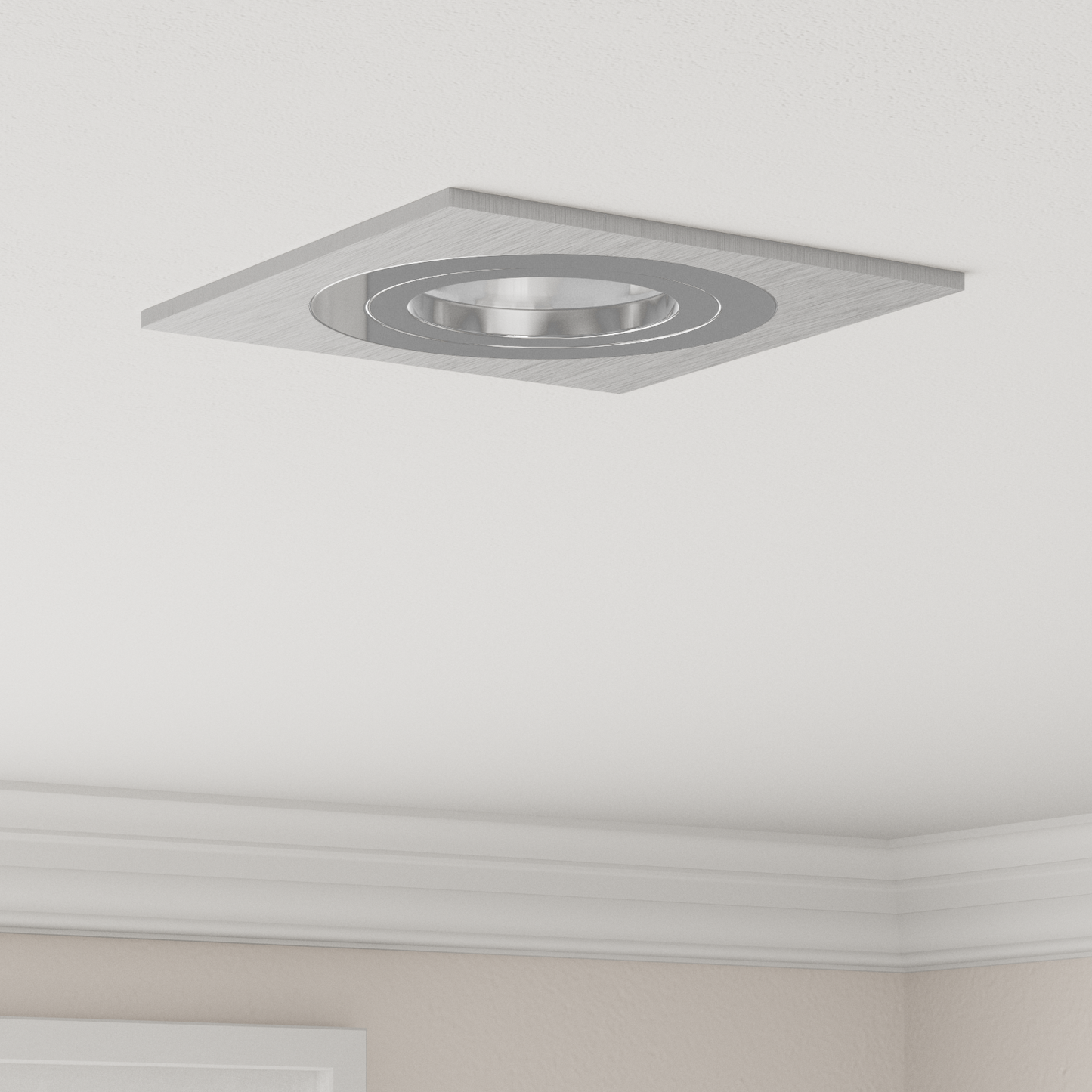 Spotlámpa 6 pcs Ezüst 9 x 9 x 2 cm Alumínium
