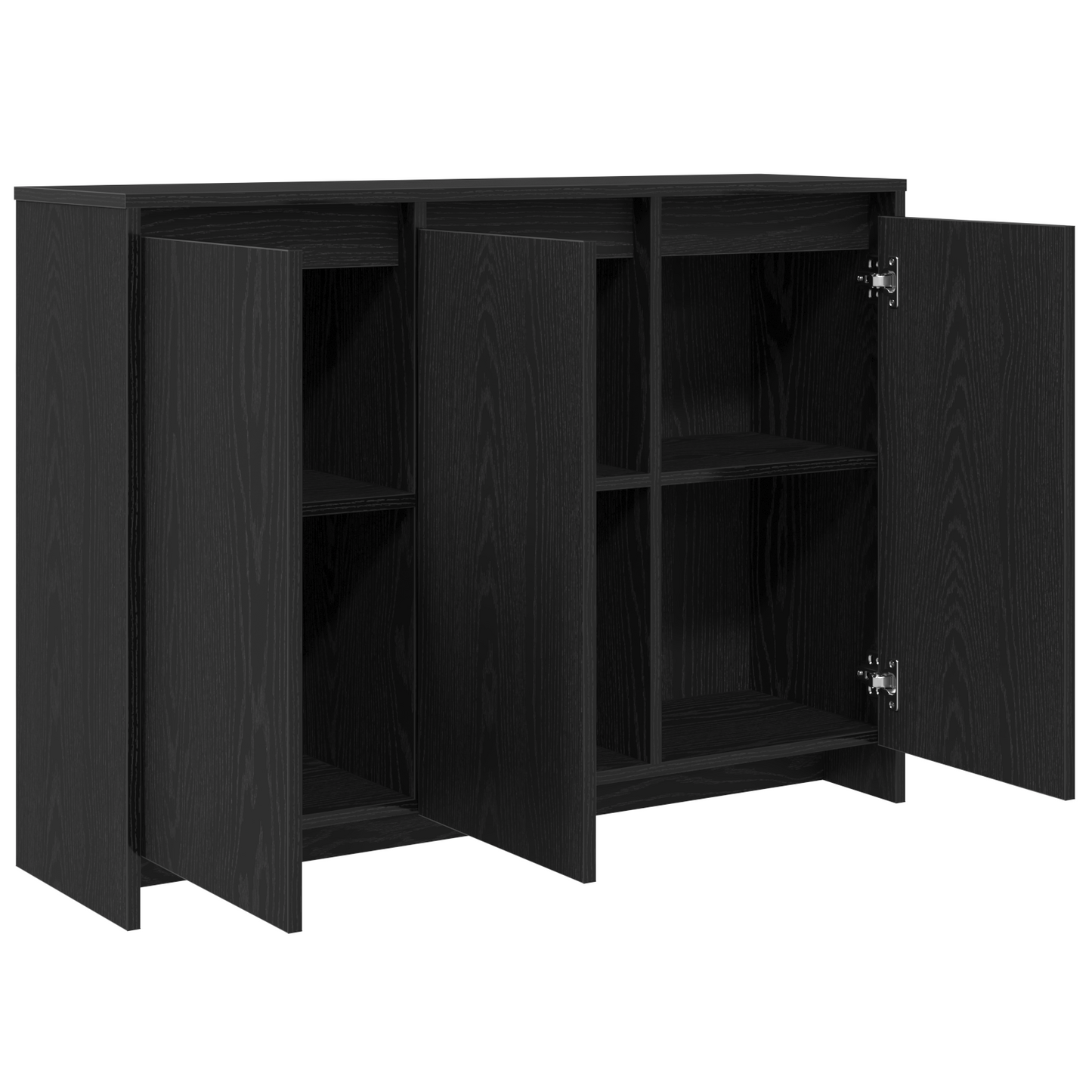 Széf Fekete 102 x 29.5 x 75 cm Szerelt fa