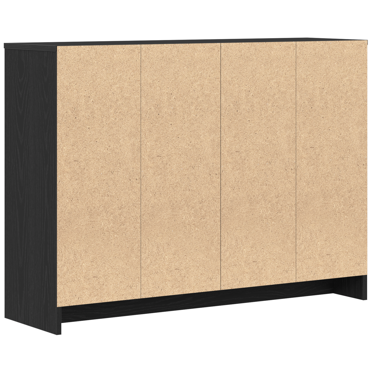 Széf Fekete 102 x 29.5 x 75 cm Szerelt fa